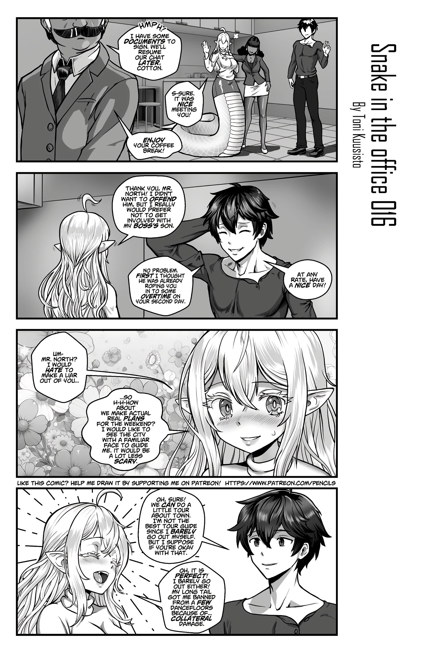 Snake in the office 1 porn comic picture 17