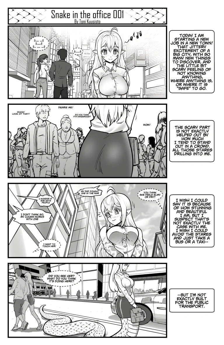 Snake in the office 1 porn comic picture 2