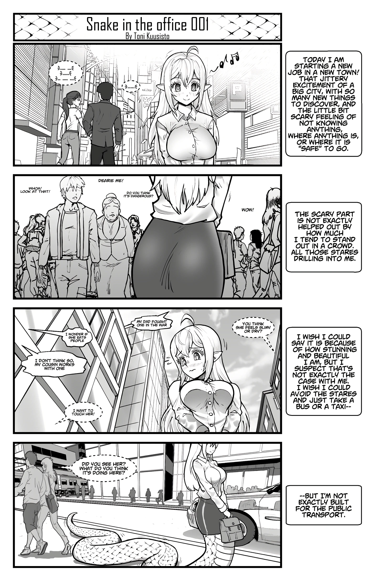 Snake in the office 1 porn comic picture 2