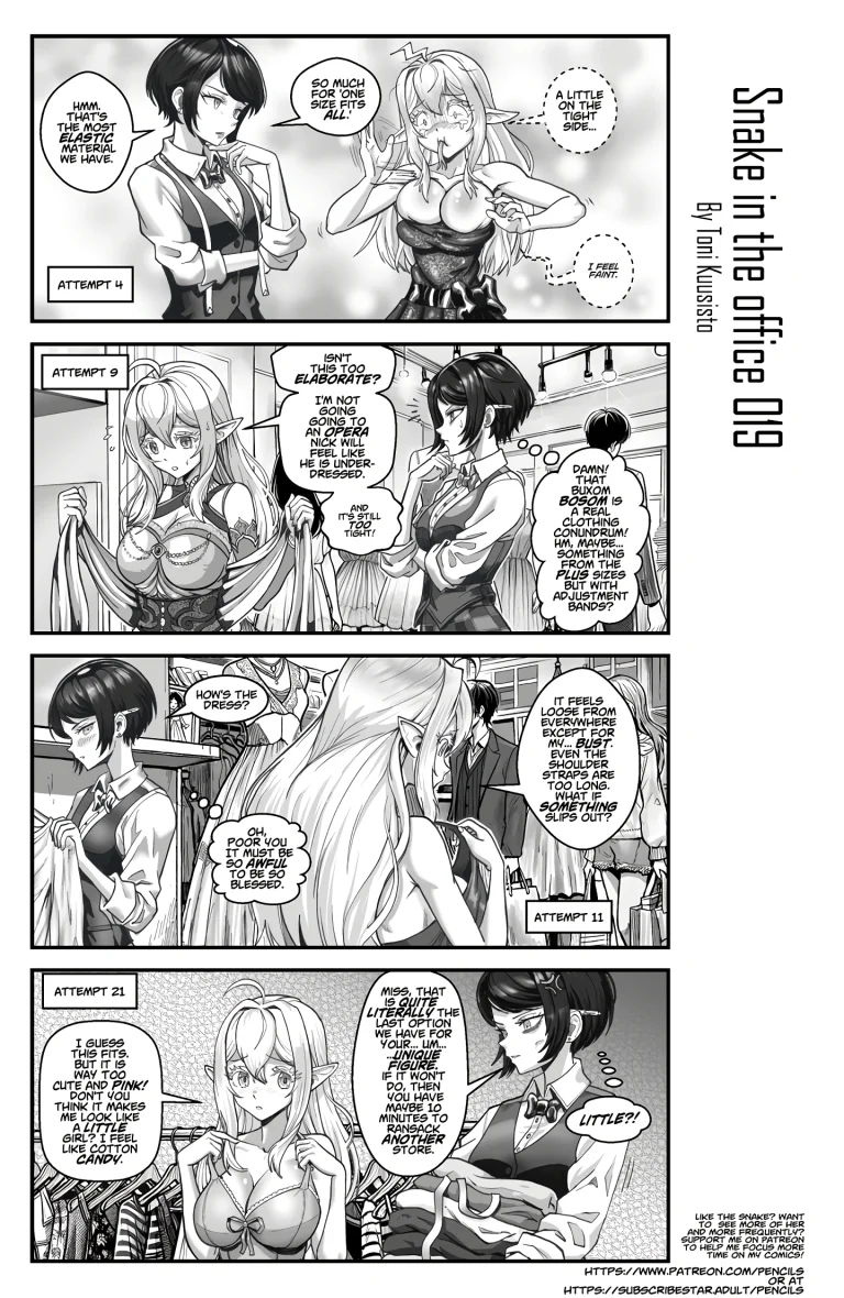 Snake in the office 1 porn comic picture 20