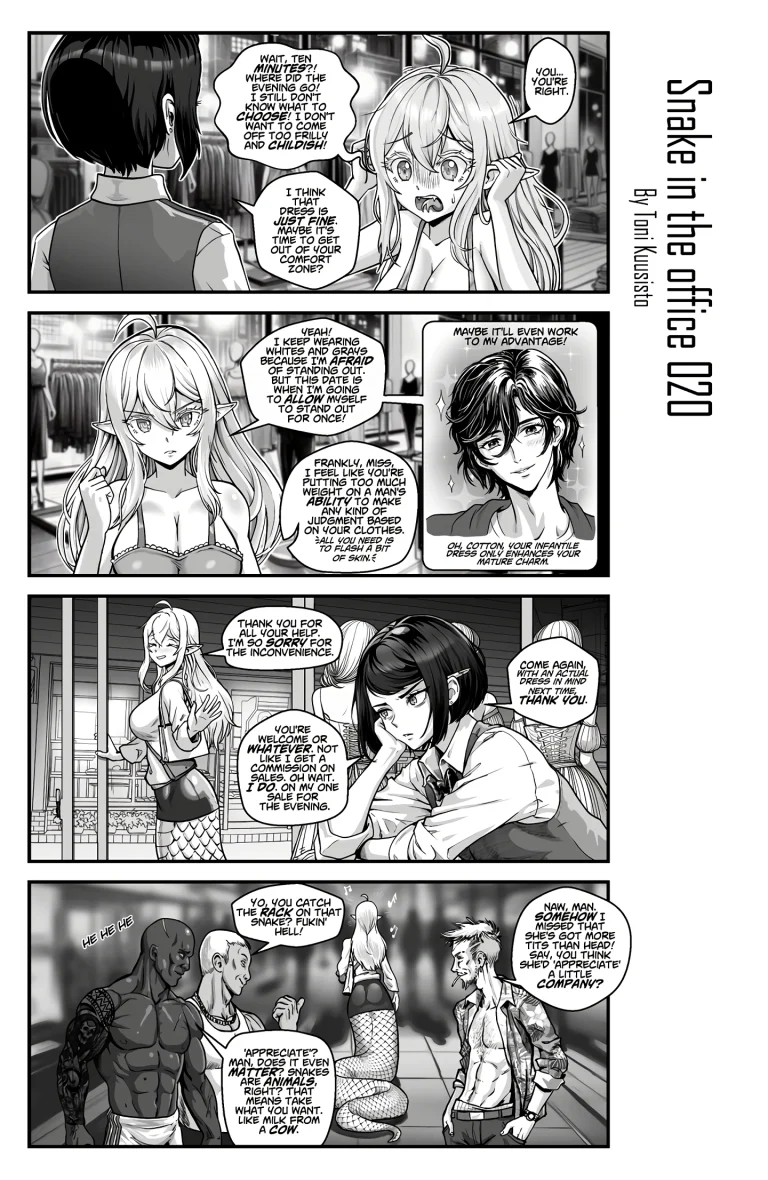 Snake in the office 1 porn comic picture 21