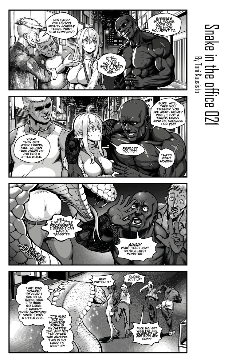 Snake in the office 1 porn comic picture 22