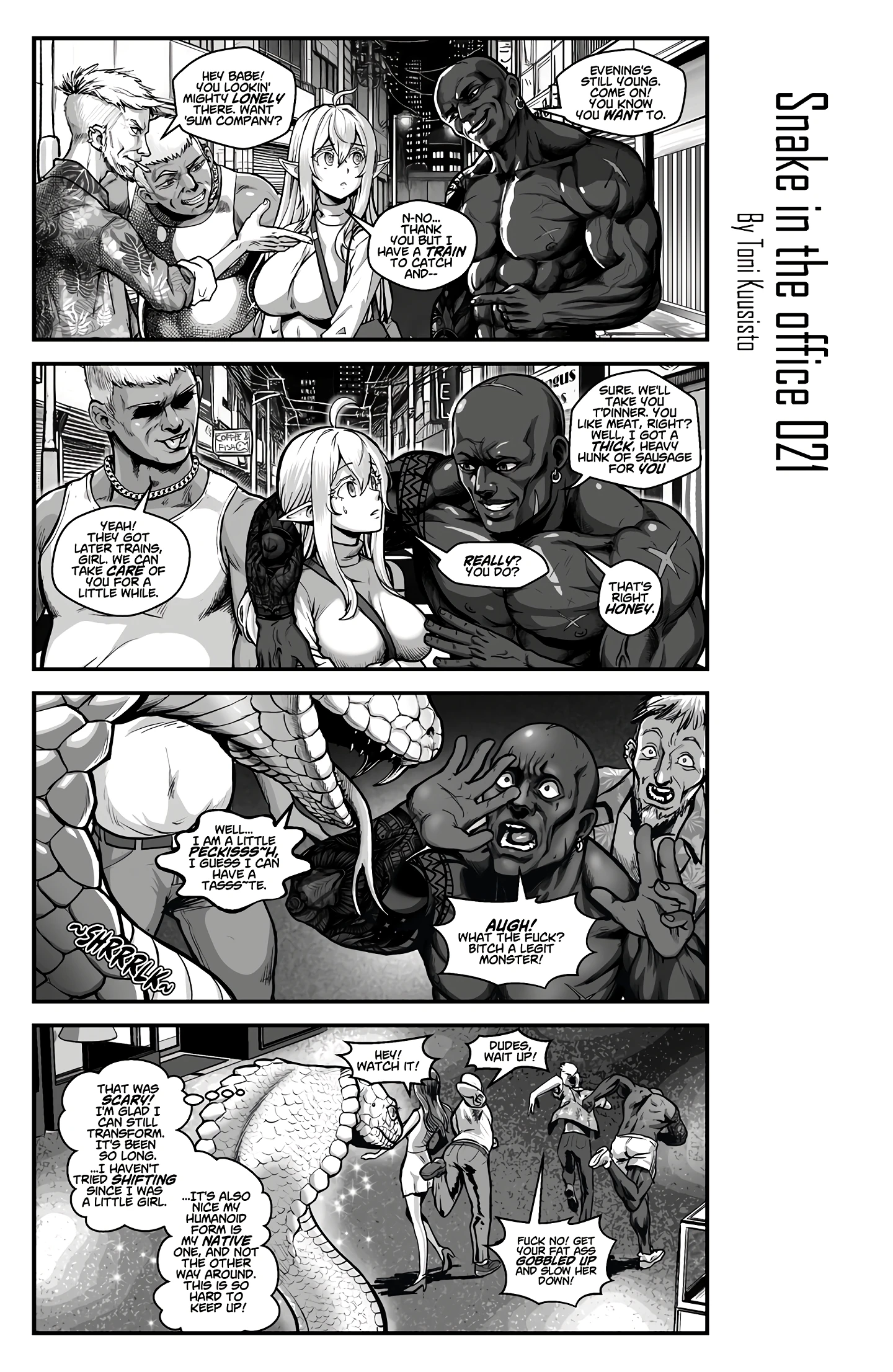 Snake in the office 1 porn comic picture 22