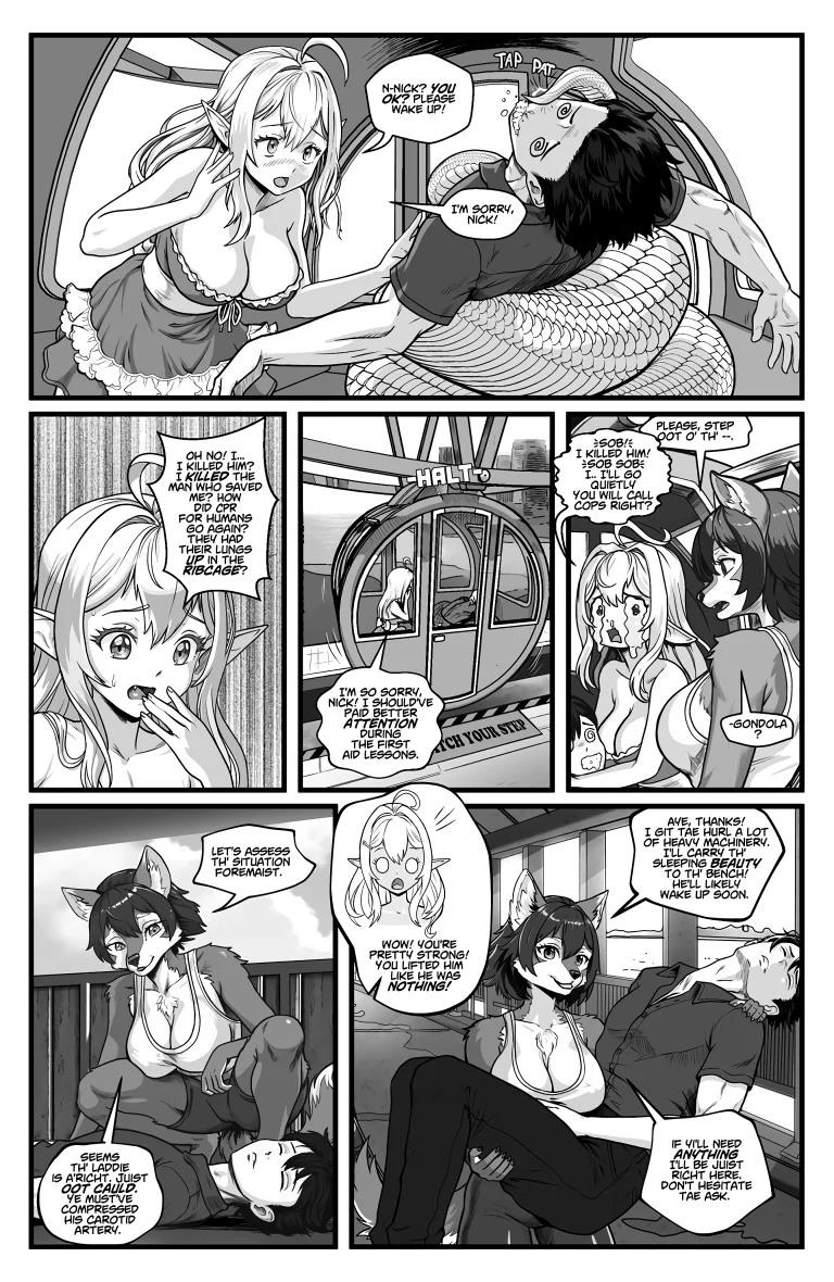 Snake in the office 2 porn comic picture 28