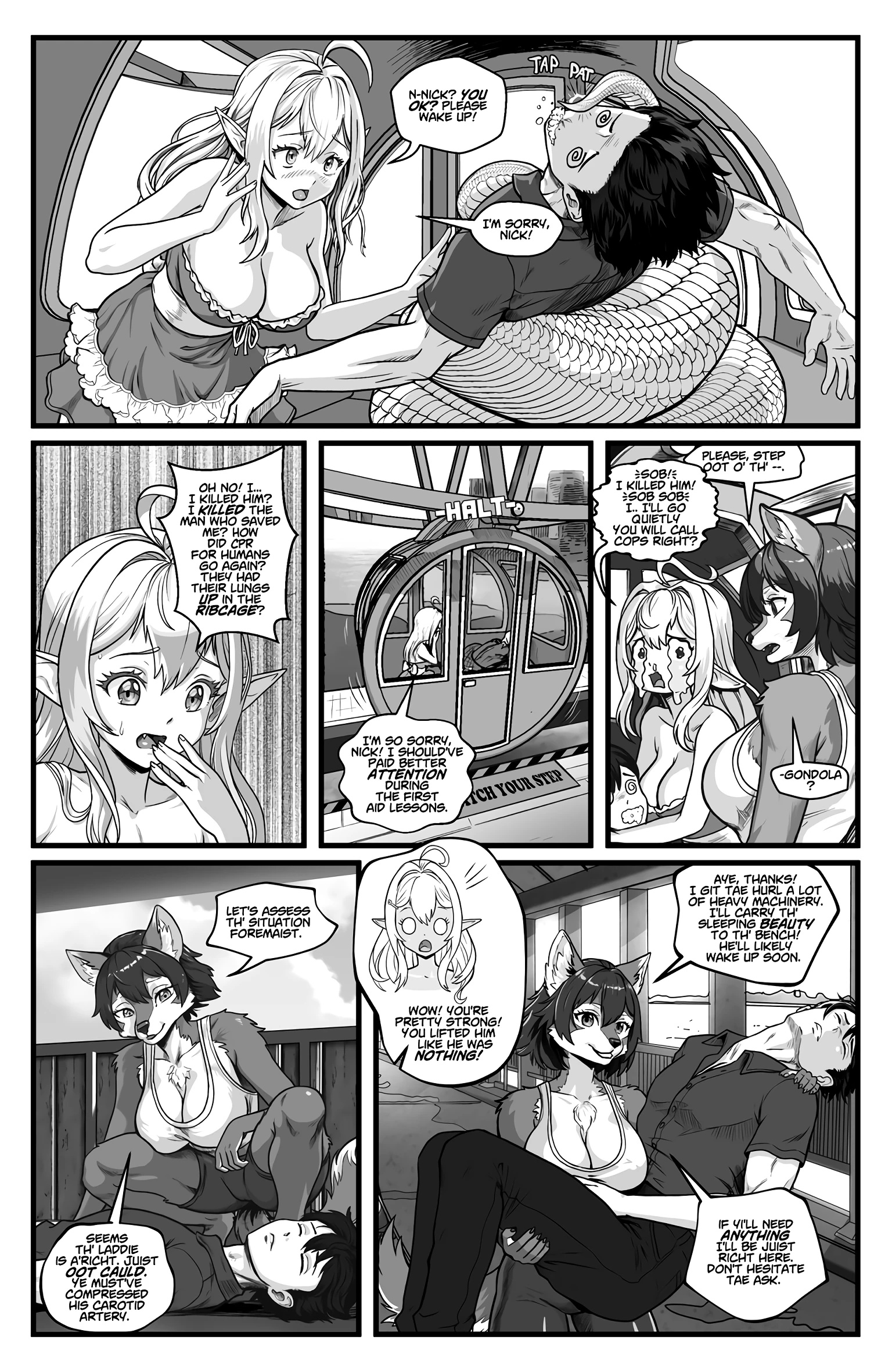 Snake in the office 2 porn comic picture 28