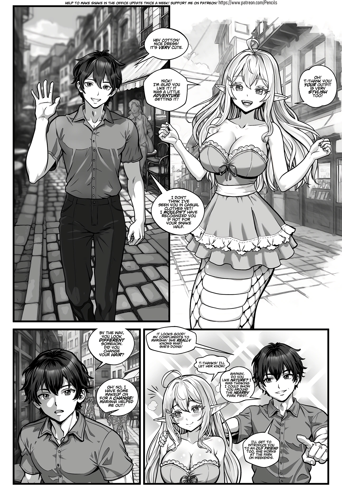 Snake in the office 2 porn comic picture 6