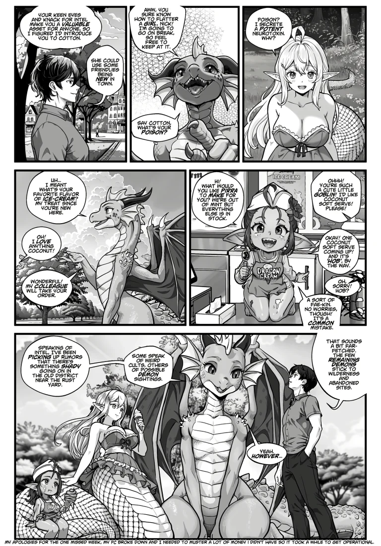 Snake in the office 2 porn comic picture 9