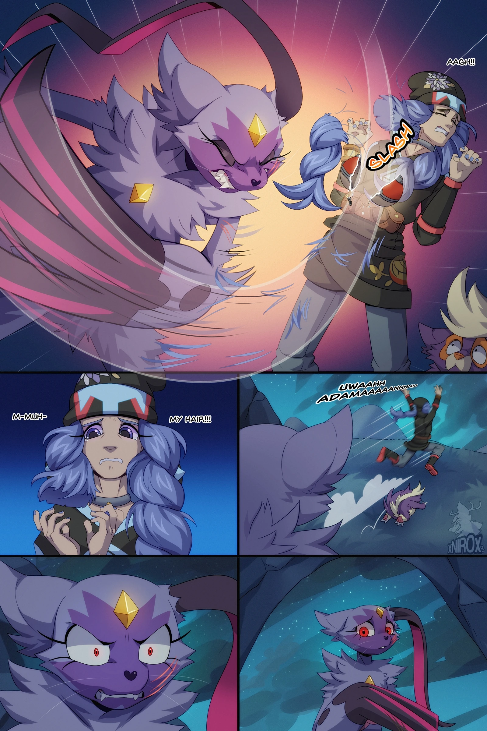 Sneasler's Frenzy 1-2 porn comic picture 14