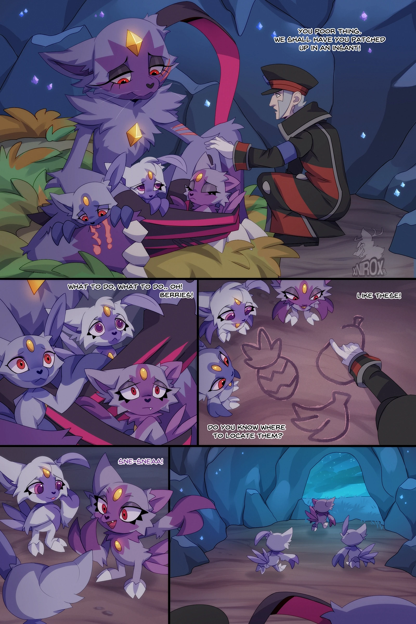 Sneasler's Frenzy 1-2 porn comic picture 16