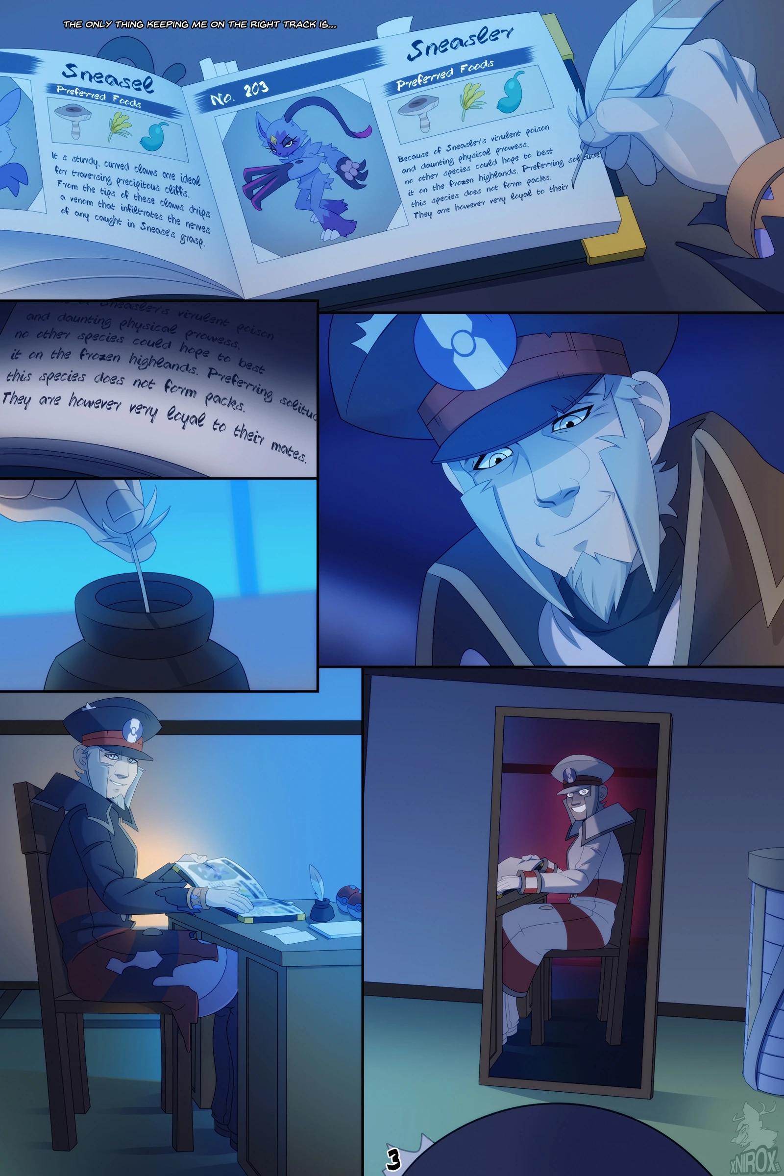 Sneasler's Frenzy 1-2 porn comic picture 39