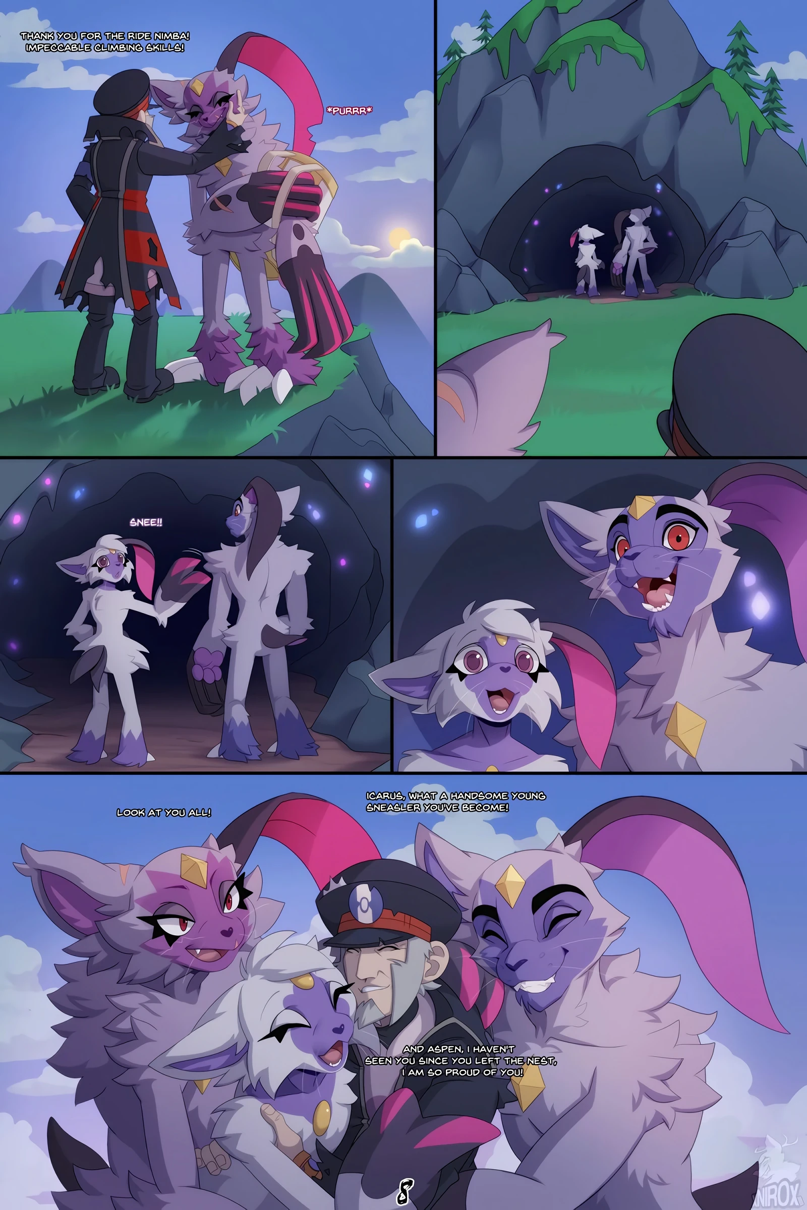 Sneasler's Frenzy 1-2 porn comic picture 44