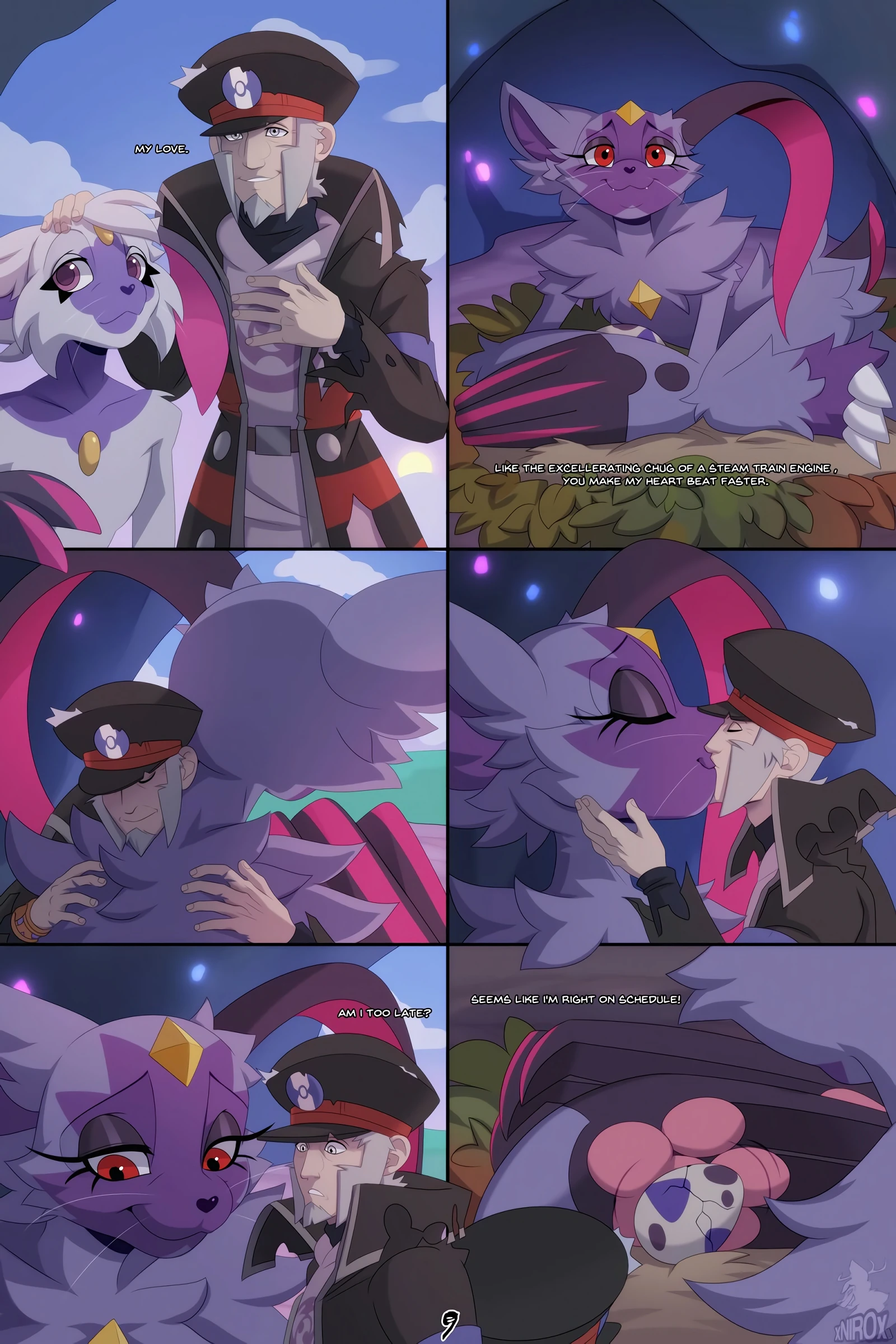 Sneasler's Frenzy 1-2 porn comic picture 45