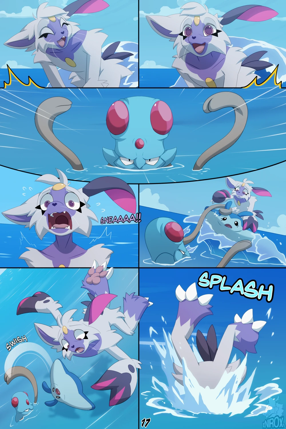 Sneasler's Frenzy 1-2 porn comic picture 51
