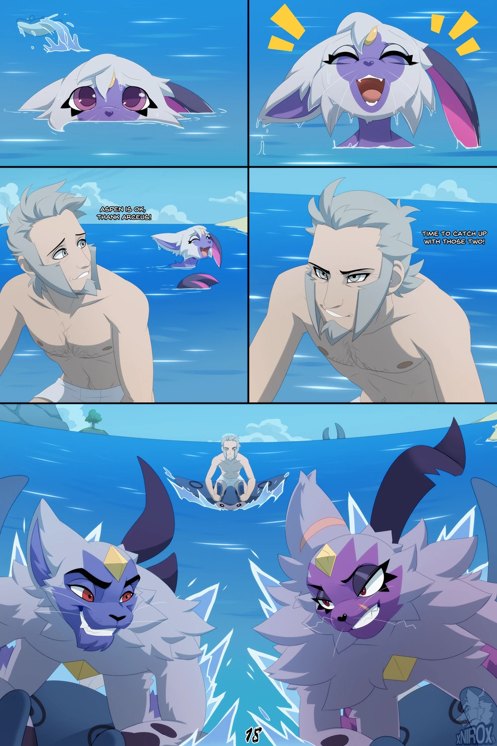 Sneasler's Frenzy 1-2 porn comic picture 52
