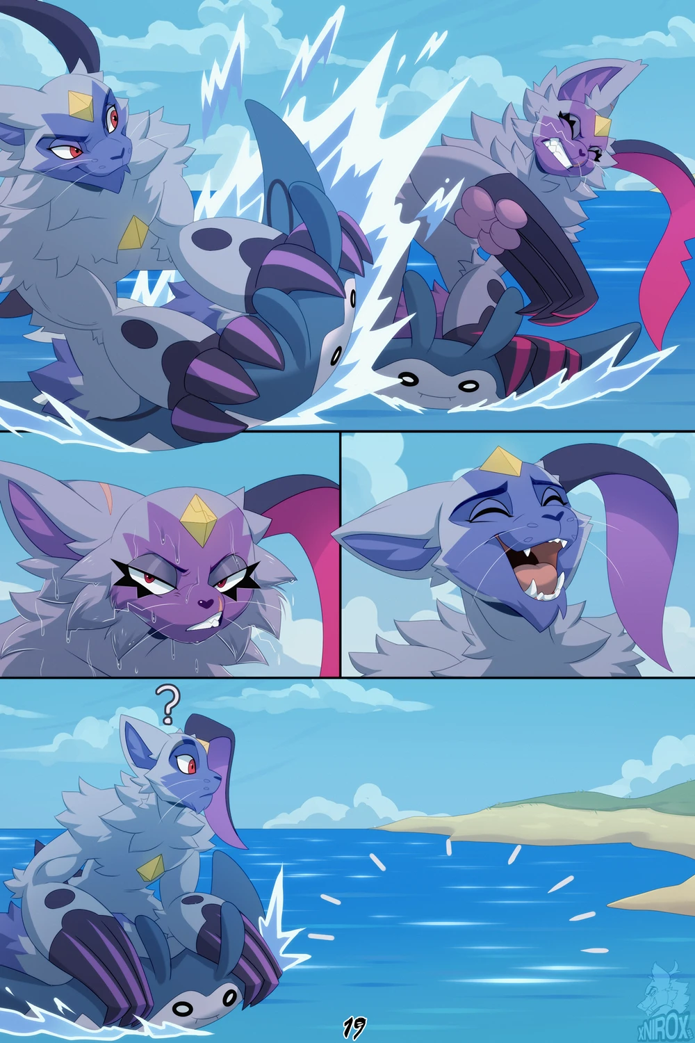 Sneasler's Frenzy 1-2 porn comic picture 53
