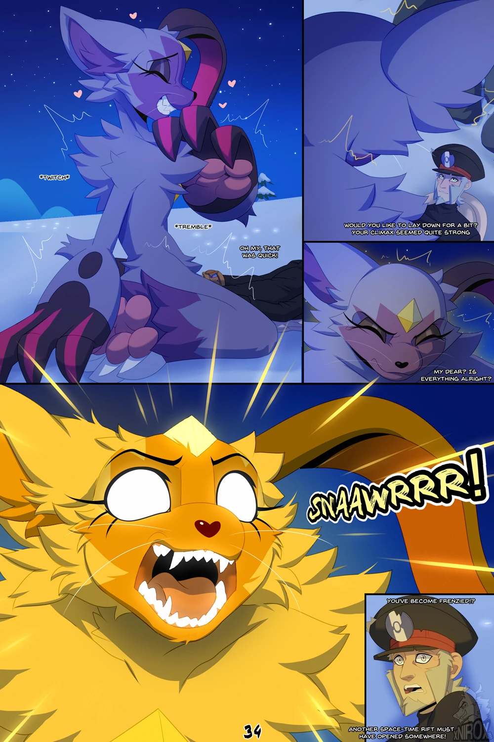 Sneasler's Frenzy 1-2 porn comic picture 68