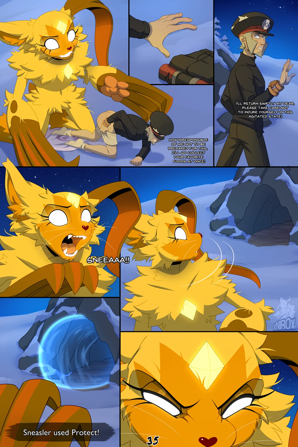 Sneasler's Frenzy 1-2 porn comic picture 69