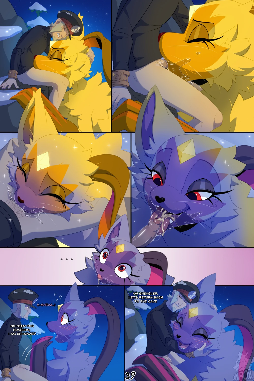 Sneasler's Frenzy 1-2 porn comic picture 73