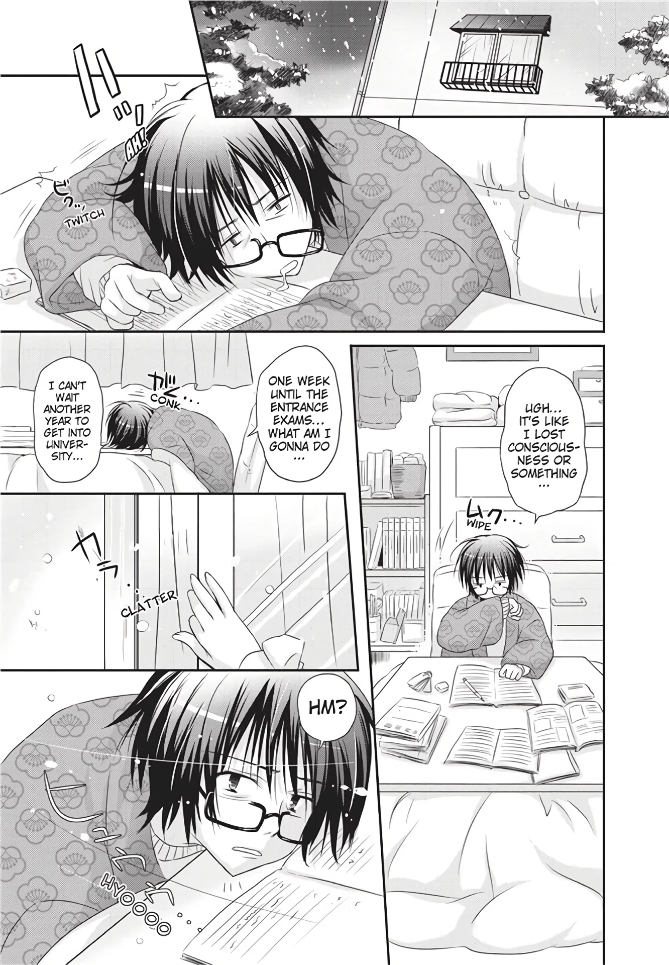 Snowy Day's Wish: Beginning porn comic picture 1