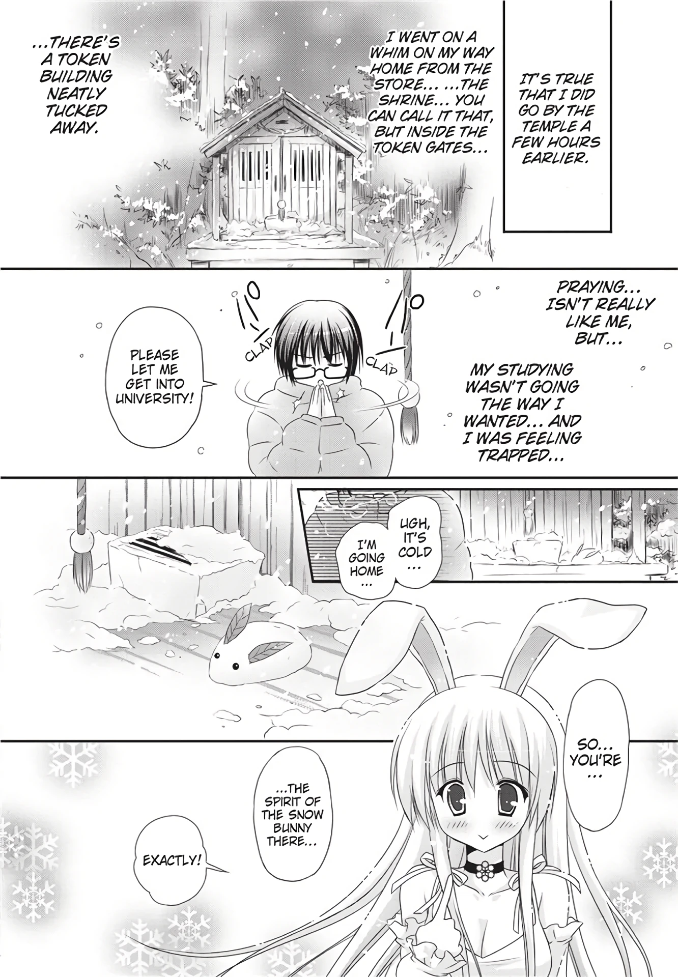 Snowy Day's Wish: Beginning porn comic picture 8