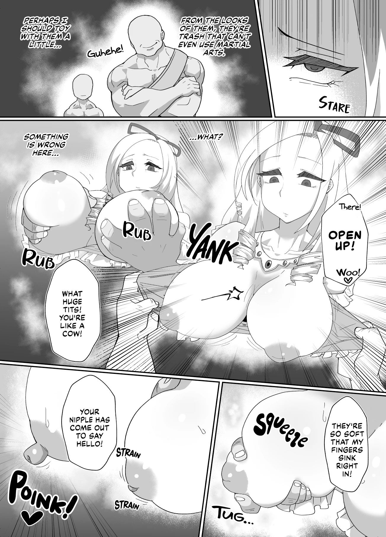 Solution no Ecchi na Yatsu 8 Pages porn comic picture 2