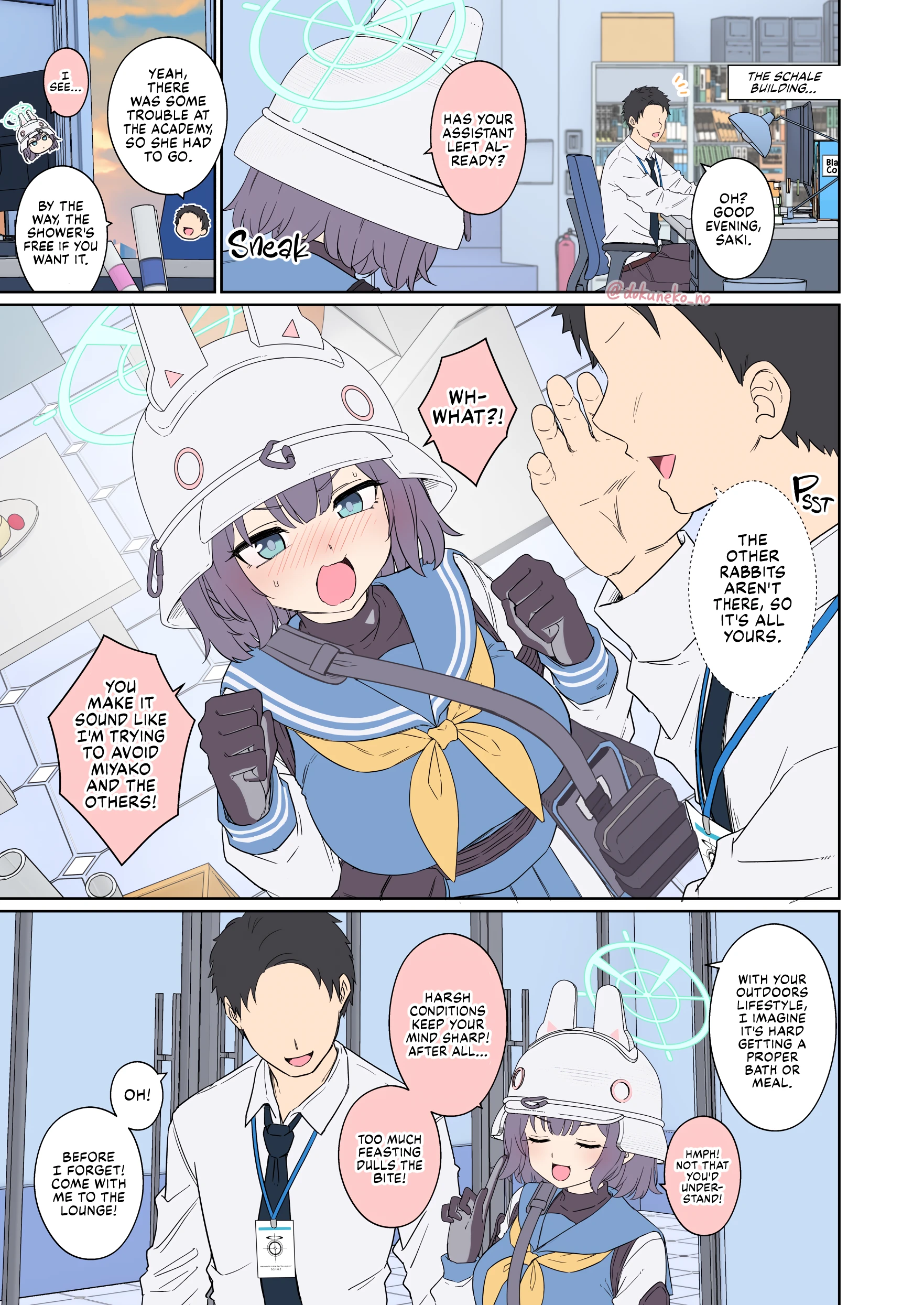 Sorai Saki Has a Very Bad Night 1 porn comic picture 2