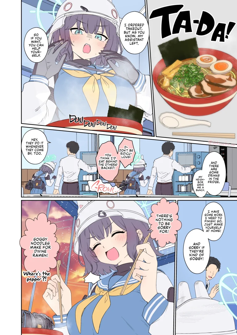Sorai Saki Has a Very Bad Night 1 porn comic picture 3