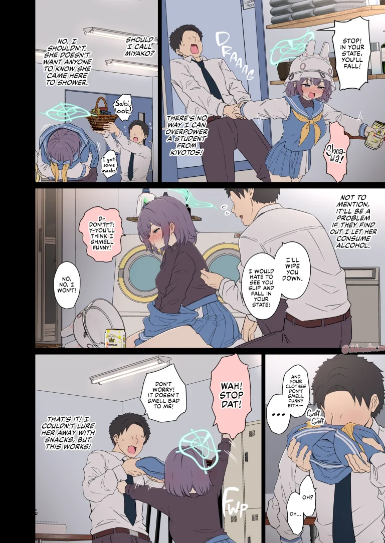 Sorai Saki Has a Very Bad Night 1 porn comic picture 5
