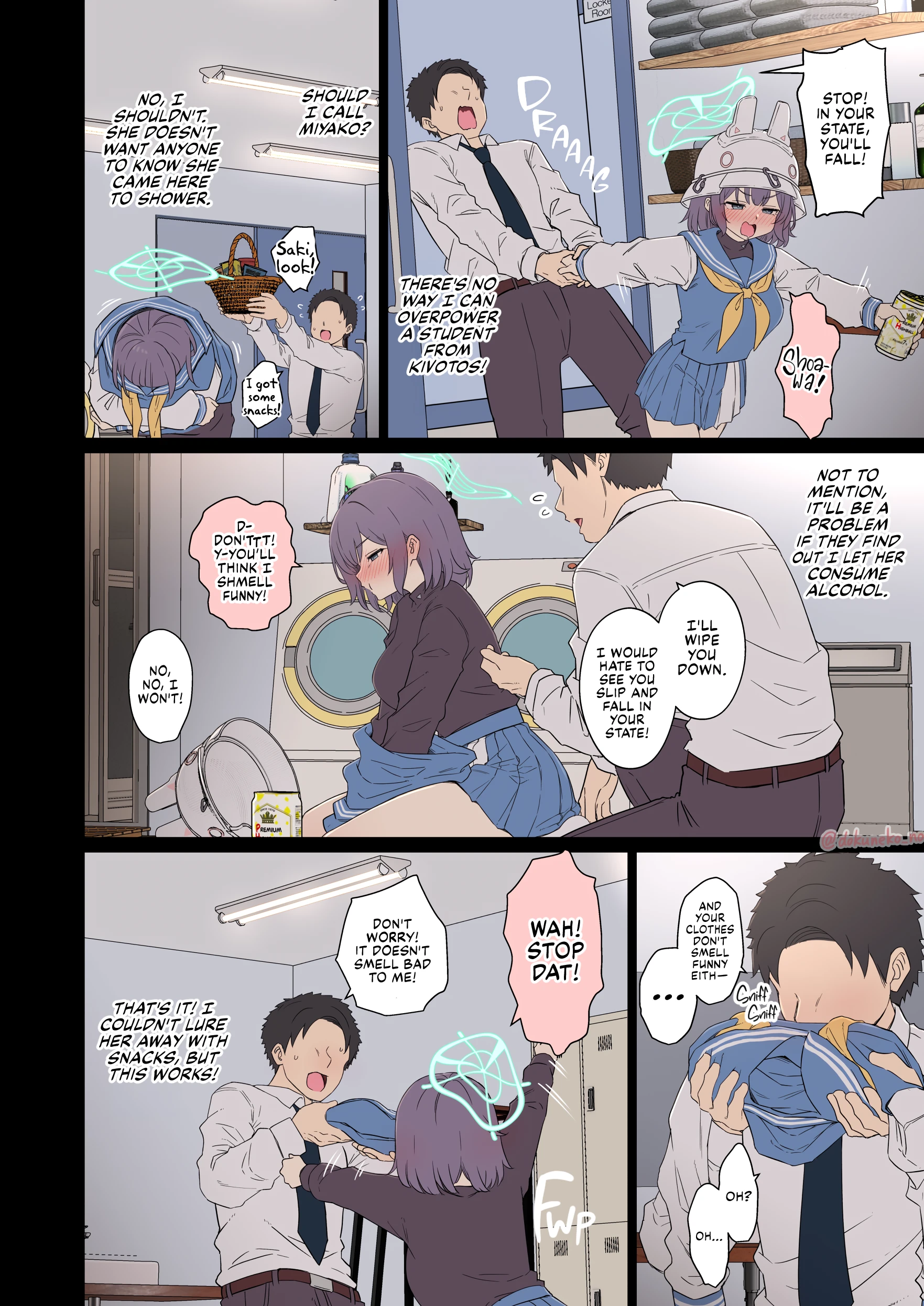 Sorai Saki Has a Very Bad Night 1 porn comic picture 5