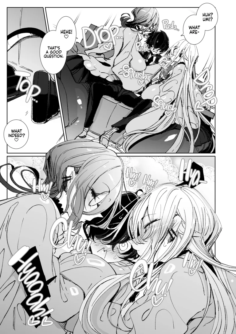 Sorry, Nerd, but You're Our BF Now! porn comic picture 10