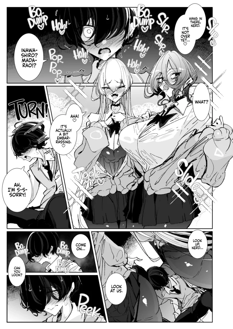 Sorry, Nerd, but You're Our BF Now! porn comic picture 12