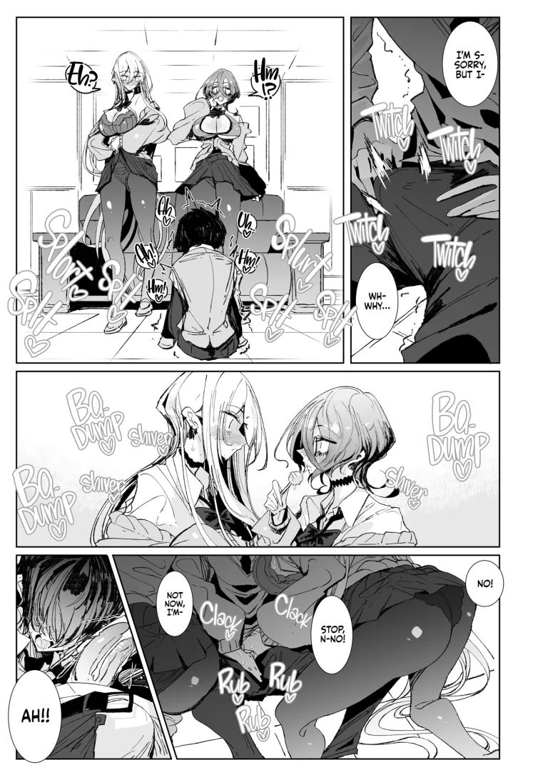 Sorry, Nerd, but You're Our BF Now! porn comic picture 14