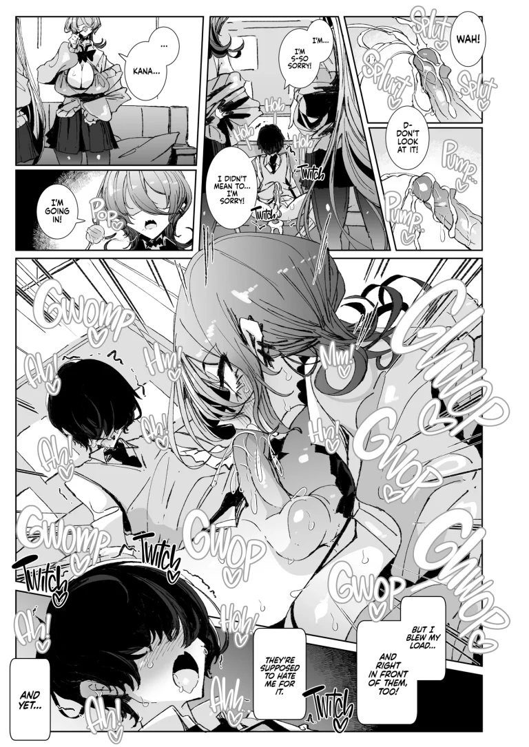 Sorry, Nerd, but You're Our BF Now! porn comic picture 16