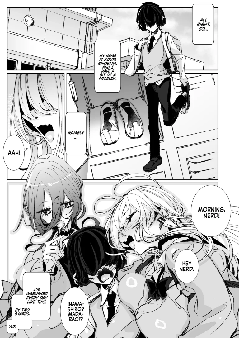 Sorry, Nerd, but You're Our BF Now! porn comic picture 2