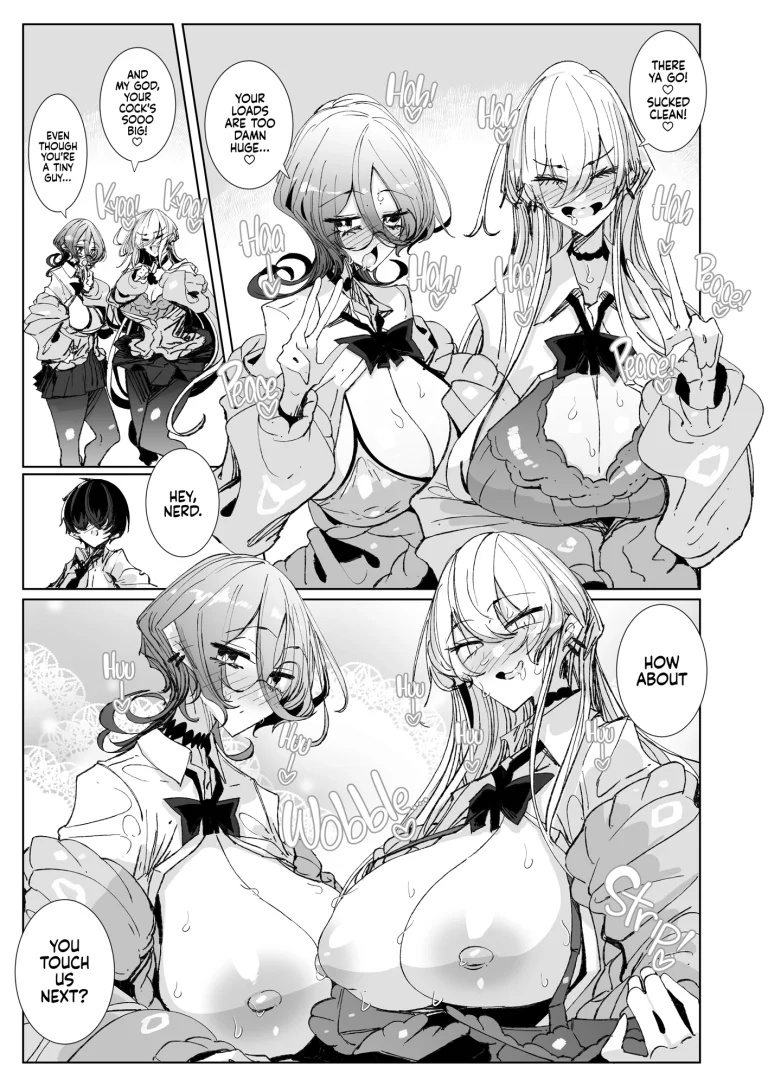 Sorry, Nerd, but You're Our BF Now! porn comic picture 22