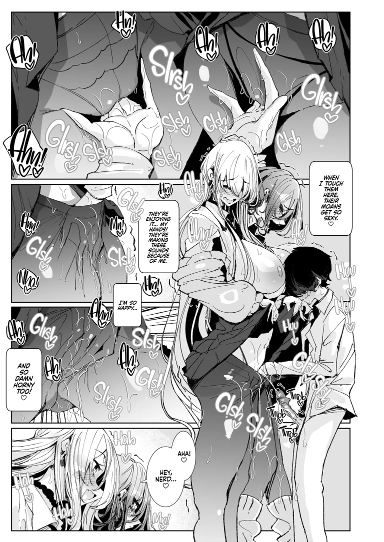 Sorry, Nerd, but You're Our BF Now! porn comic picture 26