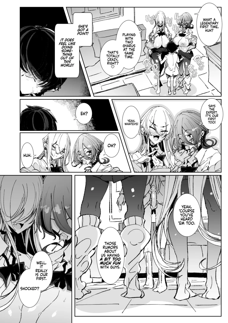 Sorry, Nerd, but You're Our BF Now! porn comic picture 27