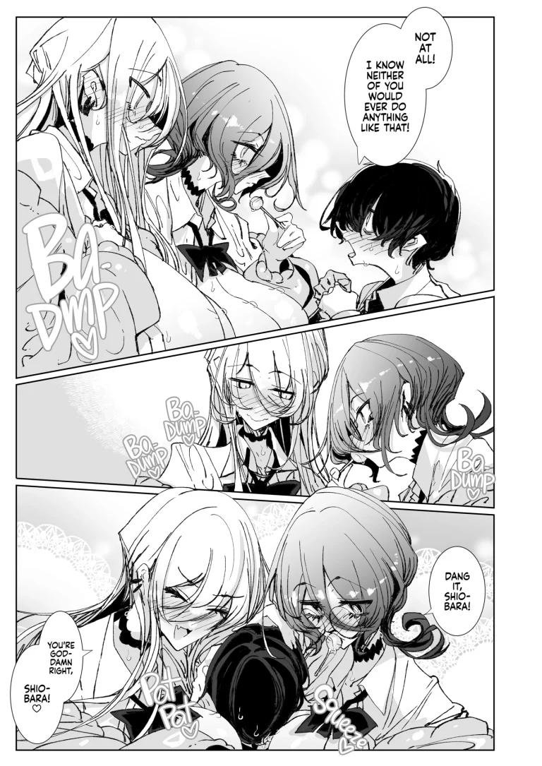 Sorry, Nerd, but You're Our BF Now! porn comic picture 28