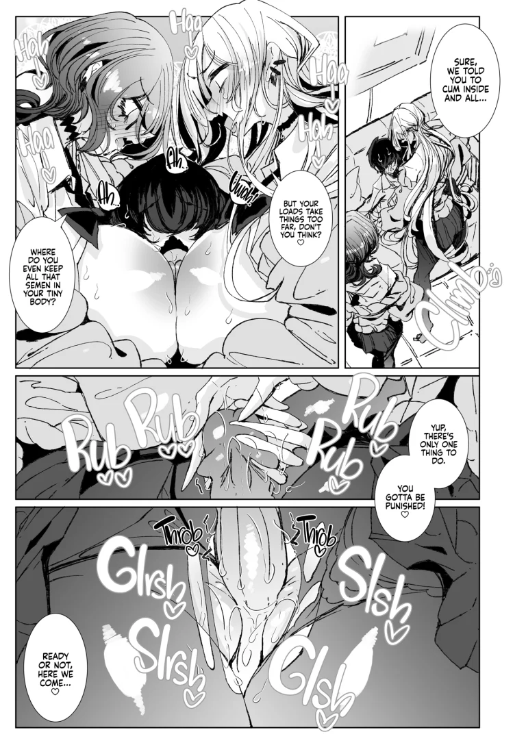 Sorry, Nerd, but You're Our BF Now! porn comic picture 44