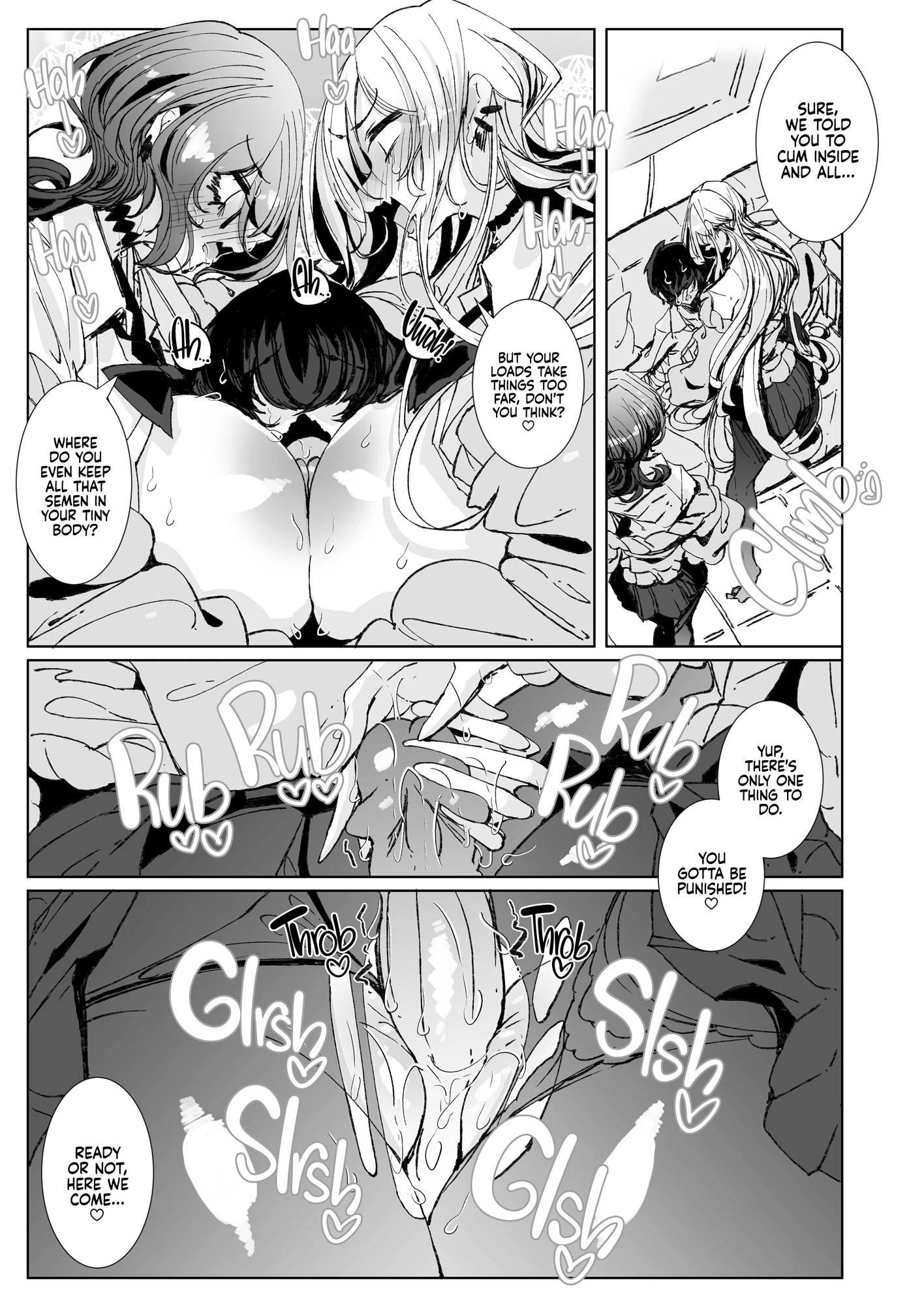 Sorry, Nerd, but You're Our BF Now! porn comic picture 44