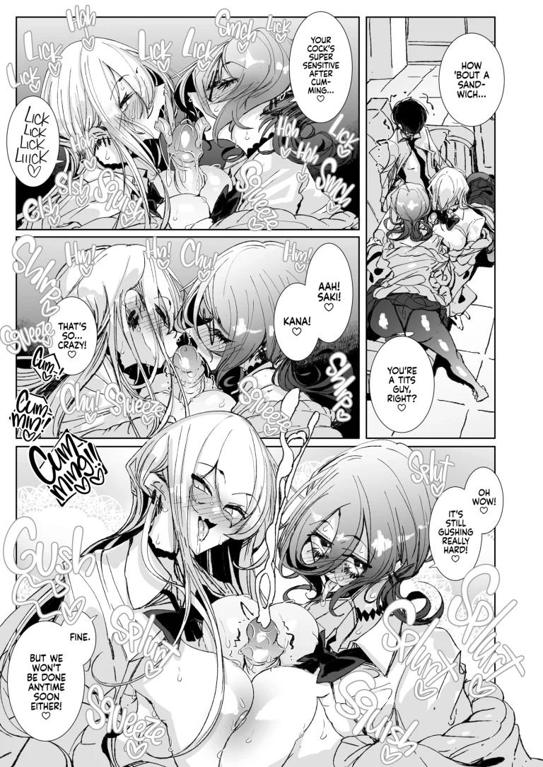 Sorry, Nerd, but You're Our BF Now! porn comic picture 46