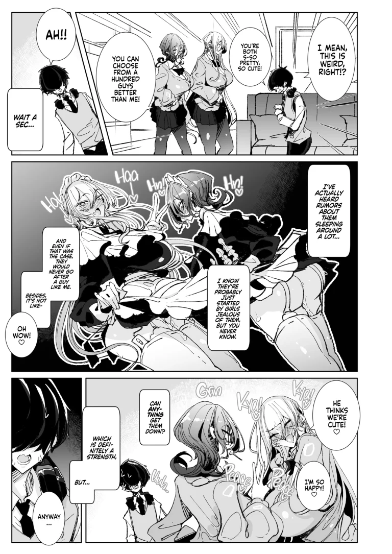 Sorry, Nerd, but You're Our BF Now! porn comic picture 8