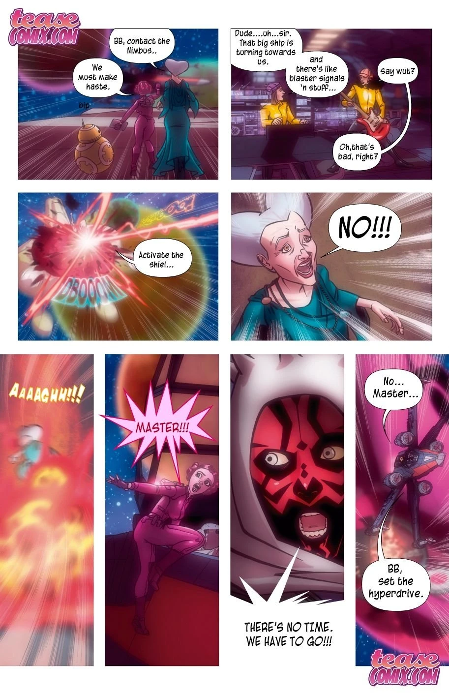 Space Slut porn comic picture 10