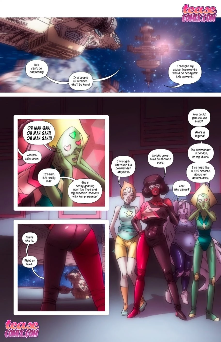 Space Slut porn comic picture 12
