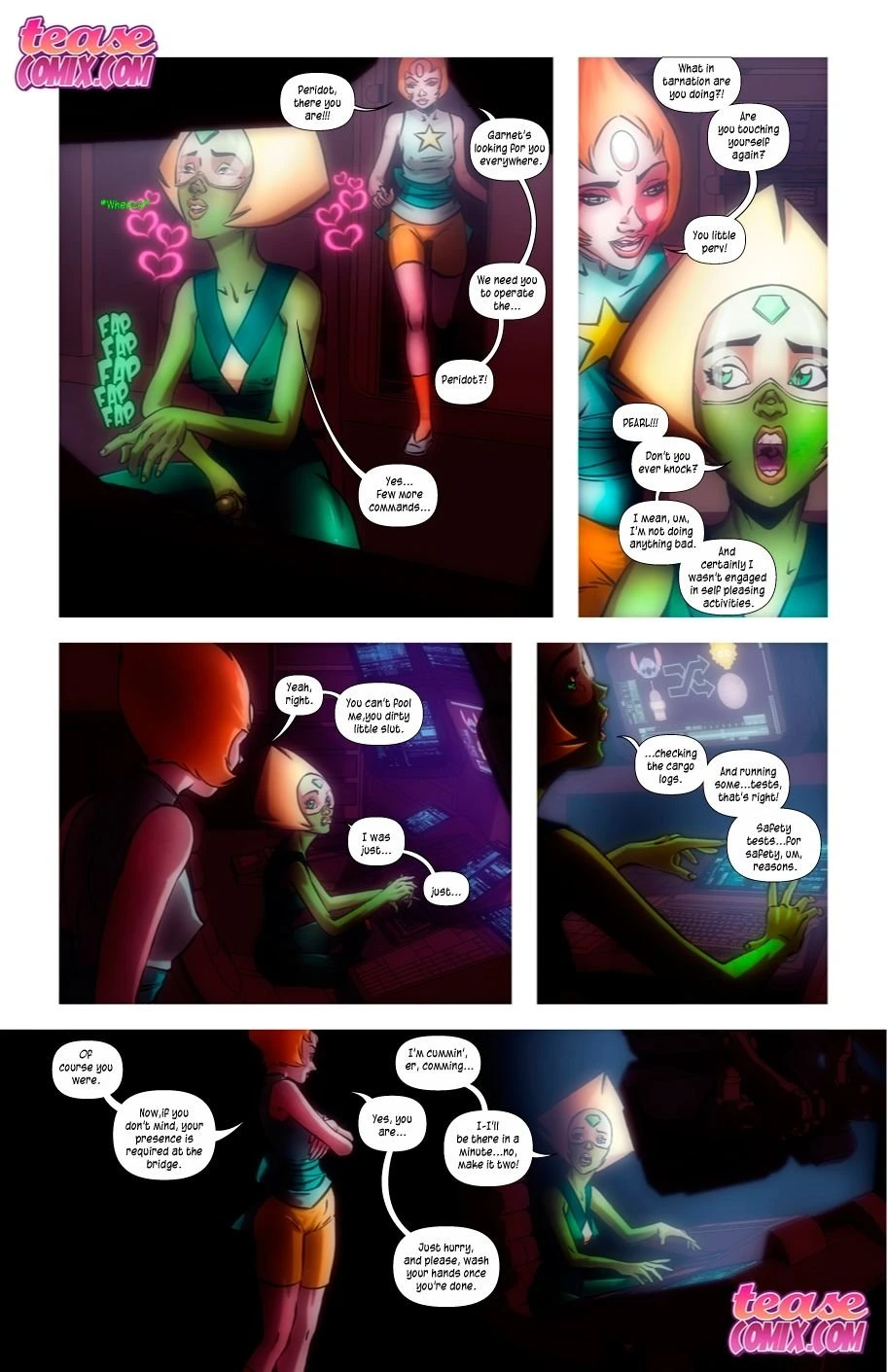 Space Slut porn comic picture 15