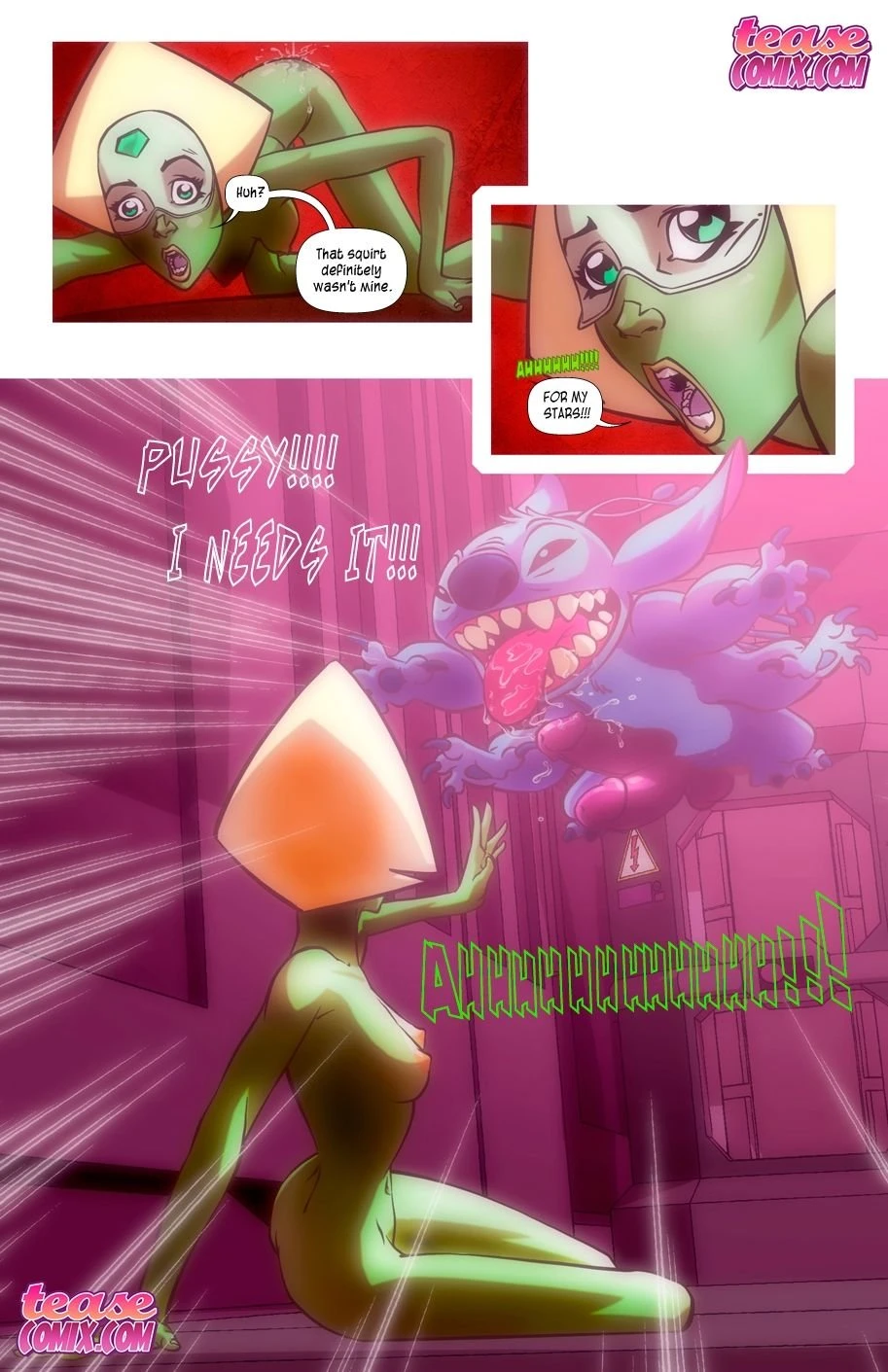 Space Slut porn comic picture 17