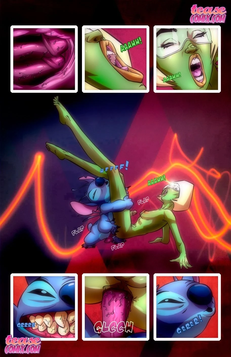 Space Slut porn comic picture 20