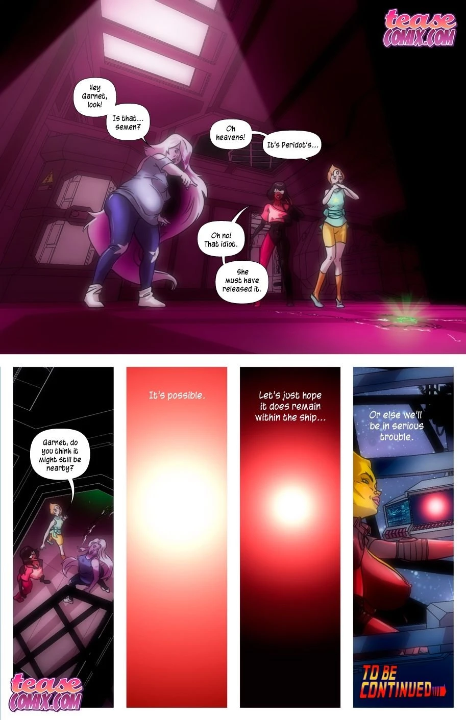 Space Slut porn comic picture 29