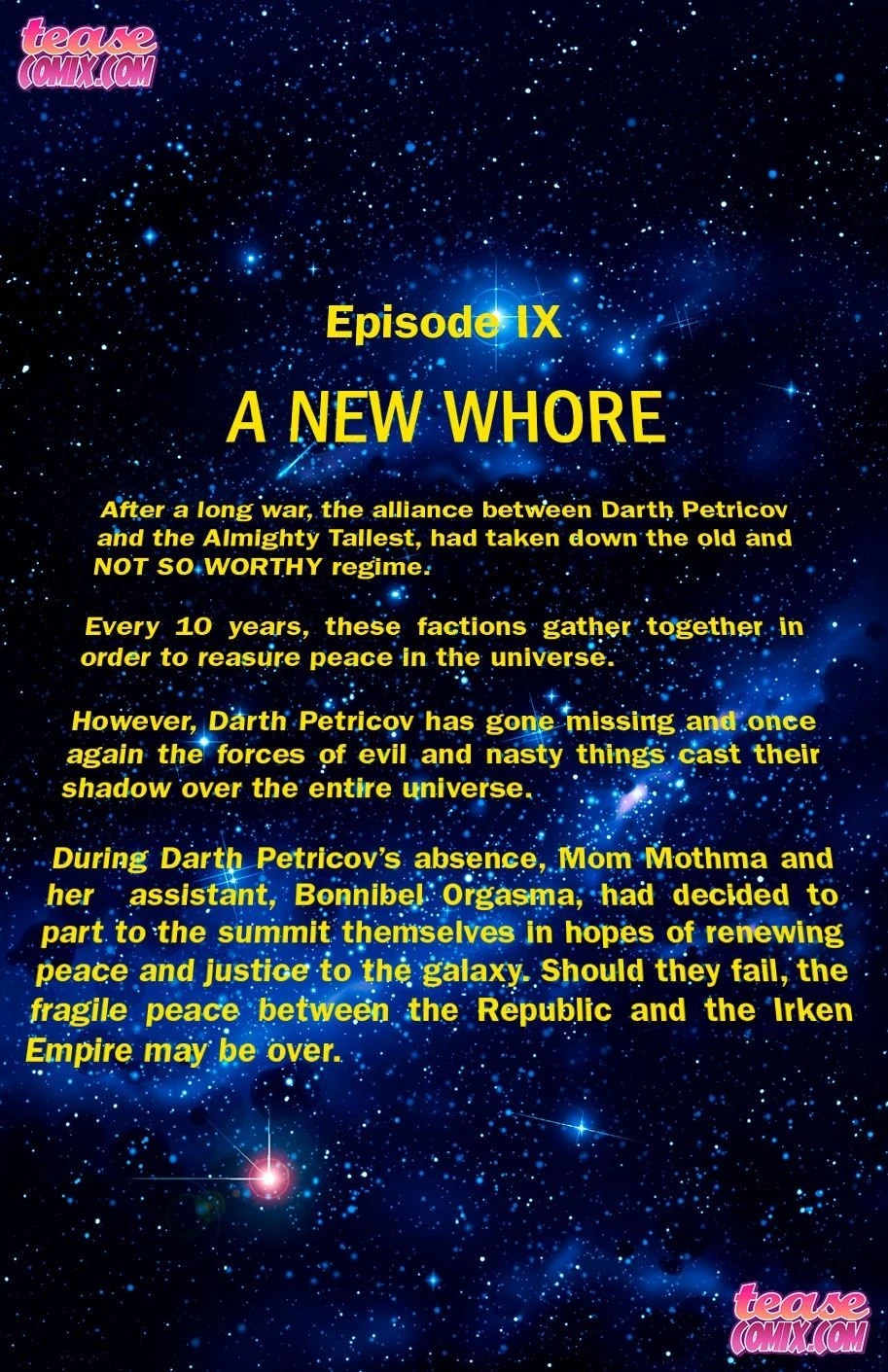 Space Slut porn comic picture 3