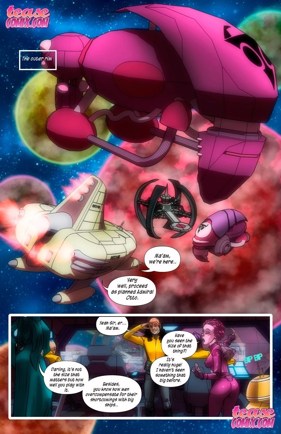 Space Slut porn comic picture 4